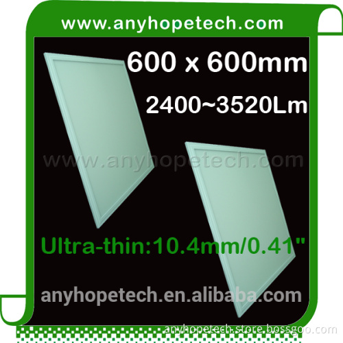 Low price high lumen 2x2feet single color ultra slim led panel light